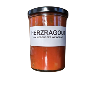 Herzragout im Glas
<br>