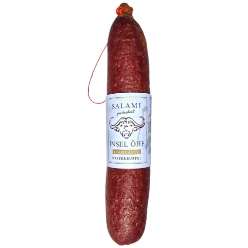 Salami & Wurst: Salami vom Öhe-Wasserbüffel mit Knoblauch
