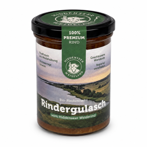 Rindergulasch im Glas