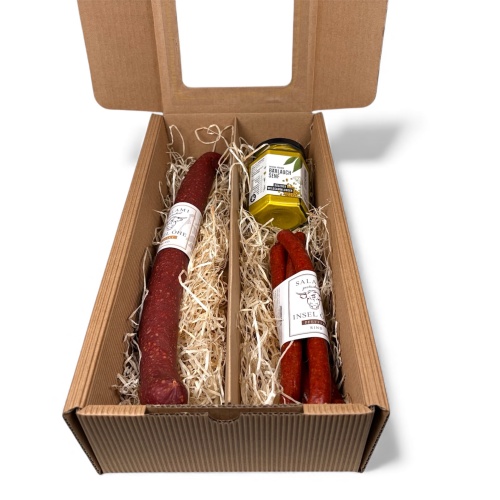 Geschenke: Geschenkbox „Männerbrotzeit"